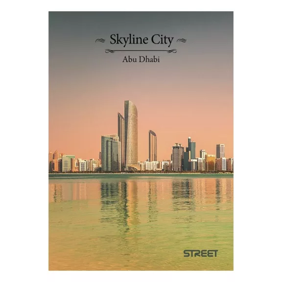 Füzet sima STREET A/4 54 lapos Skyline