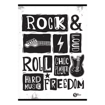 Füzet sima STREET A/4 52 lapos S-Line2