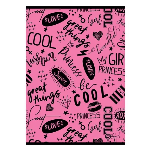 Füzet sima STREET A/4 52 lapos S-Line2