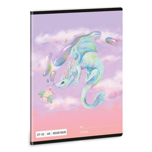 Füzet kockás ARS UNA A/5 32 lapos 27-32 Daydream