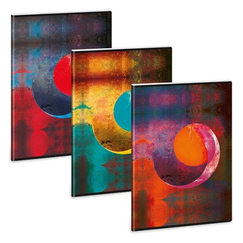 Füzet sima ARS UNA A/4 40 lapos Extra kapcsos Mandala Moon-mix