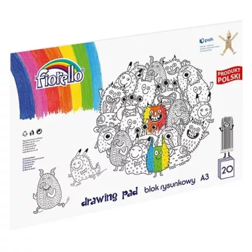 Rajztömb FIORELLO A/3 80 g 20 ív/tömb