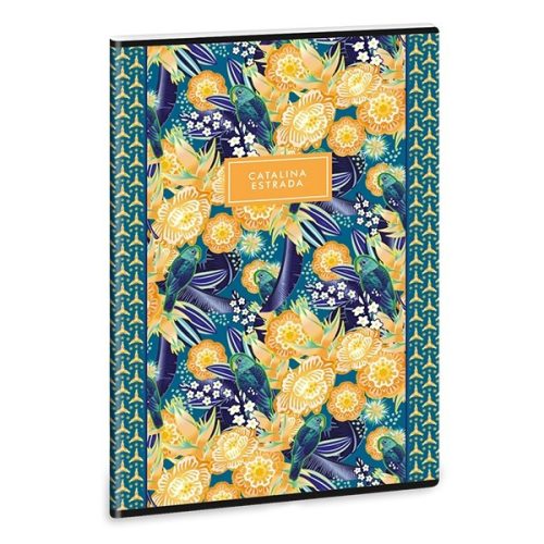 Füzet kockás ARS UNA A/4 40 lapos Extra kapcsos Catalina Estrada Parrot Tropical