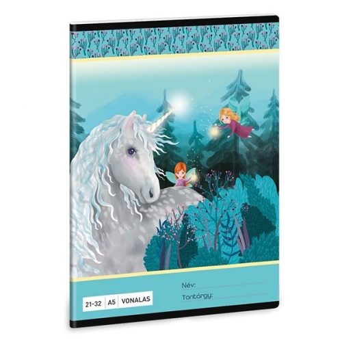 Füzet vonalas ARS UNA A/5 32 lapos 21-32 4-8. osztályos Stardust