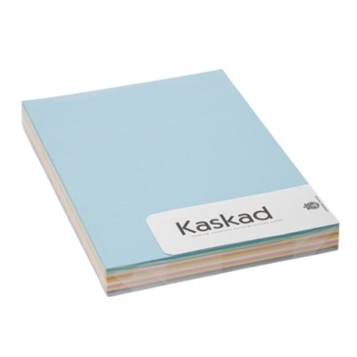 Dekorációs karton KASKAD Lessebo Colours A/4 2 oldalas 225 g pasztell vegyes színek 10x10 íves