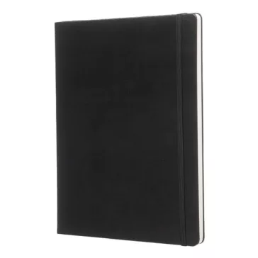   Jegyzetfüzet sima MOLESKINE QP092 "XL" keményfedeles fekete