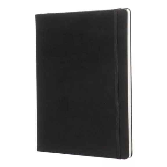 Jegyzetfüzet sima MOLESKINE QP092 "XL" keményfedeles fekete