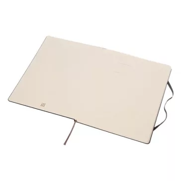   Jegyzetfüzet sima MOLESKINE QP092 "XL" keményfedeles fekete