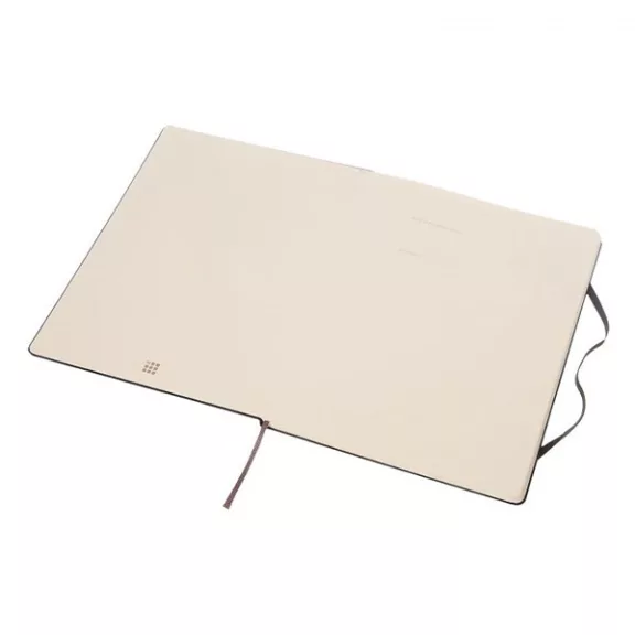 Jegyzetfüzet sima MOLESKINE QP092 "XL" keményfedeles fekete