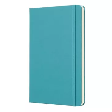   Jegyzetfüzet vonalas MOLESKINE QP060B35 "L" keményfedeles hamukék