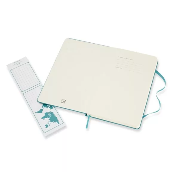 Notesz vonalas MOLESKINE QP060B35 "L" keményfedeles hamukék