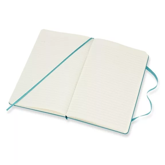 Notesz vonalas MOLESKINE QP060B35 "L" keményfedeles hamukék