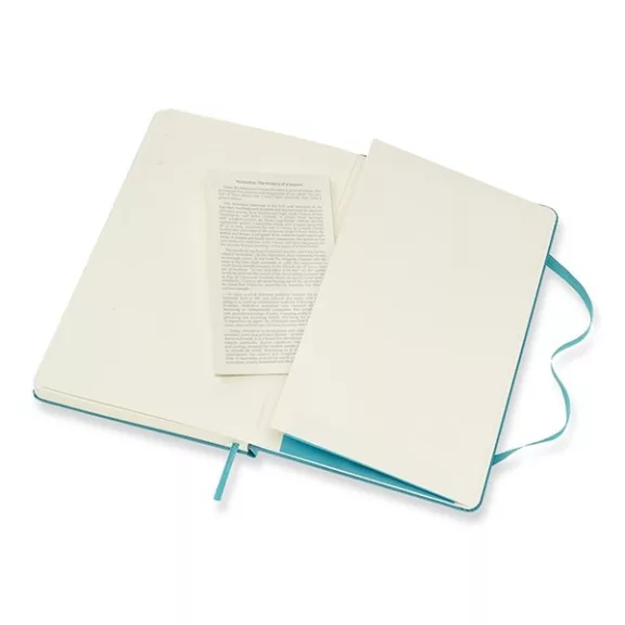 Jegyzetfüzet vonalas MOLESKINE QP060B35 "L" keményfedeles hamukék Jegyzetfüzet vonalas MOLESKINE QP060B35 "L" keményfedeles hamukék