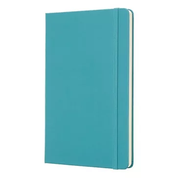   Jegyzetfüzet sima MOLESKINE QP062B35"L" keményfedeles hamukék