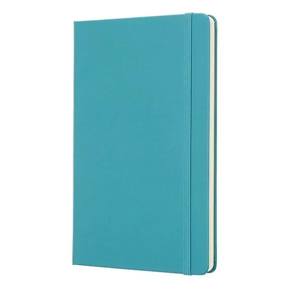 Jegyzetfüzet sima MOLESKINE QP062B35"L" keményfedeles hamukék