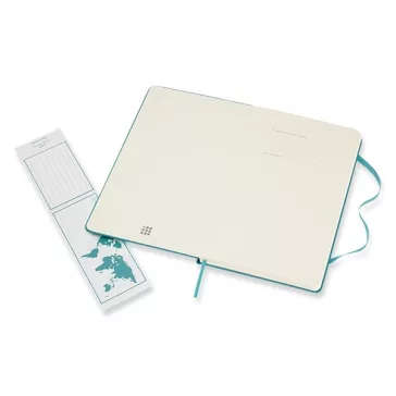   Jegyzetfüzet sima MOLESKINE QP062B35"L" keményfedeles hamukék