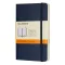 Jegyzetfüzet vonalas MOLESKINE QP611B20 "P" puhafedeles zafirkék