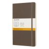 Notesz vonalas MOLESKINE QP616P14 "L" puhafedeles föld barna