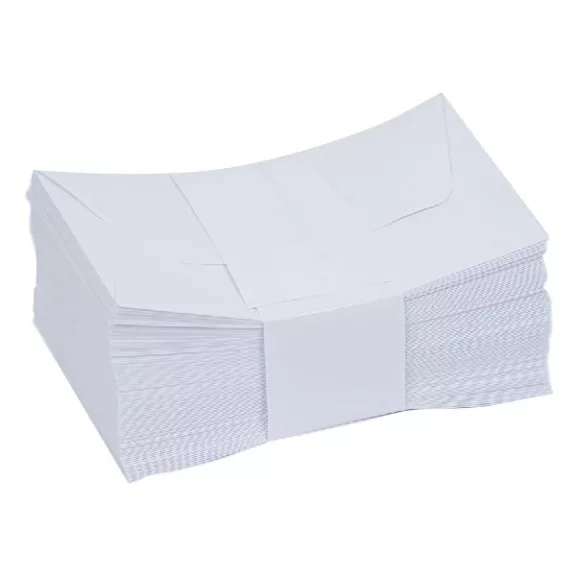 Névjegyboríték KASKAD enyvezett 70x105mm 07 fehér 100 darabos