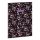 Füzet sima ARS UNA A/4 40 lapos Extra kapcsos Pearl Blossom Black