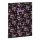 Füzet vonalas ARS UNA A/4 40 lapos Extra kapcsos Pearl Blossom Black