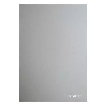 Füzet kockás STREET A/4 42 lapos Metalic