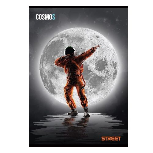 Füzet kockás STREET A/4 54 lapos Space