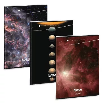   Füzet kockás ARS UNA A/4 40 lapos Extra kapcsos NASA-1 5373