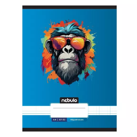 Füzet kockás NEBULO A/4 32 lapos 87-32 Xtreme 12 darabos