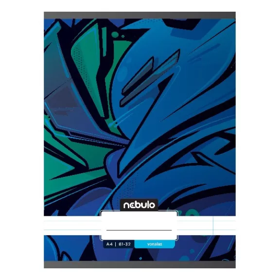 Füzet vonalas NEBULO A/4 32 lapos 81-32 Xtreme 12 darabos Füzet vonalas NEBULO A/4 32 lapos 81-32 Xtreme 12 darabos