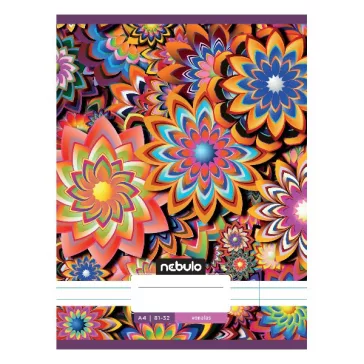 Füzet vonalas NEBULO A/4 32 lapos 81-32 L-Design 12 darabos