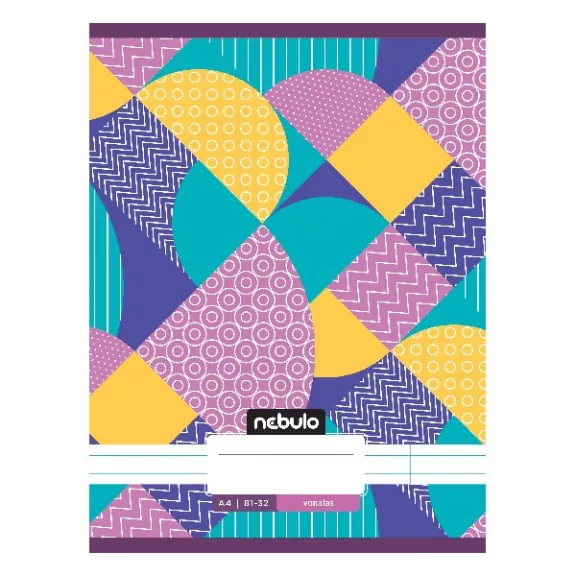 Füzet vonalas NEBULO A/4 32 lapos 81-32 L-Design 12 darabos Füzet vonalas NEBULO A/4 32 lapos 81-32 L-Design 12 darabos