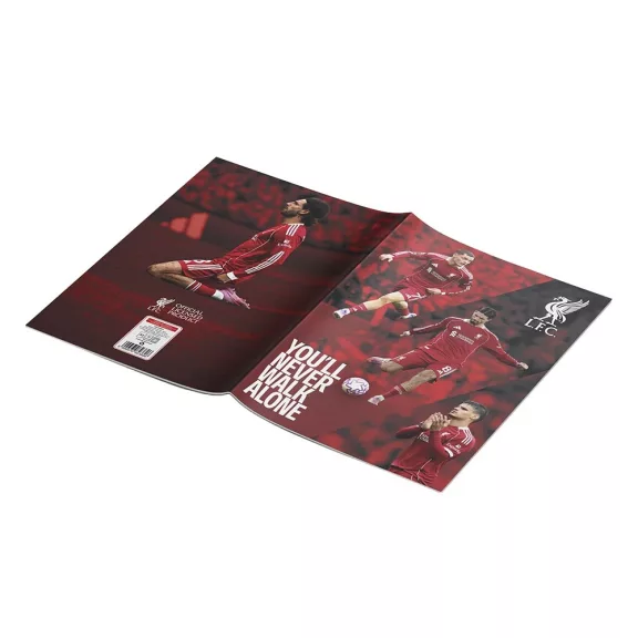 Füzet LIVERPOOL A/4 32 lapos kockás 87-32