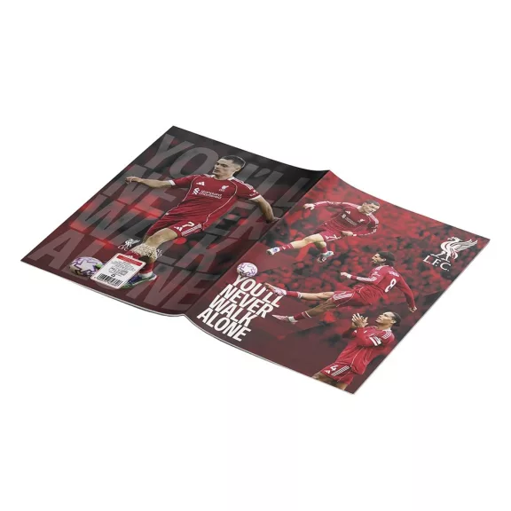 Füzet LIVERPOOL A/4 32 lapos kockás 87-32