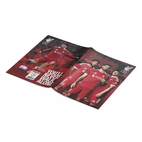 Füzet LIVERPOOL A/4 32 lapos kockás 87-32