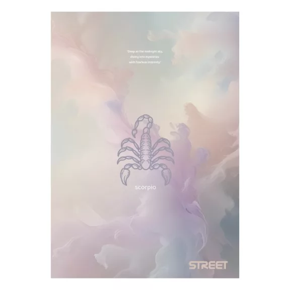 Füzet kockás STREET A/4 54 lapos Zodiac
