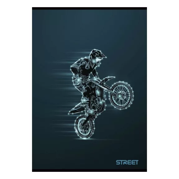 Füzet kockás STREET A/4 50 lapos Maxi Füzet kockás STREET A/4 50 lapos Maxi