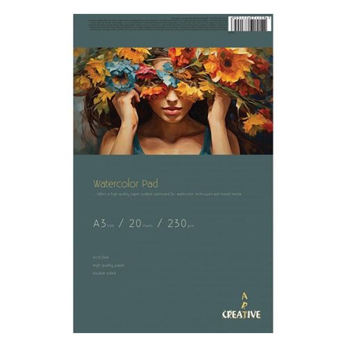 Akvarell rajztömb CREATIVE A/3 230 g 20 íves