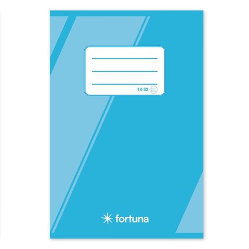 Füzet vonalas FORTUNA Basic A/5 32 lapos 14-32 1. osztályos