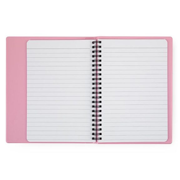 Jegyzetfüzet vonalas PASTELINI A/5 60 lapos spirálos keményfedeles