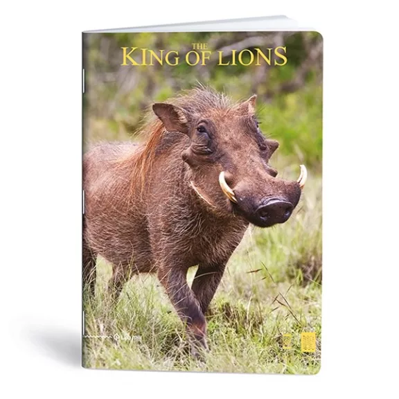 Füzet vonalas LIPAMILL A/4 40 lapos King of lions