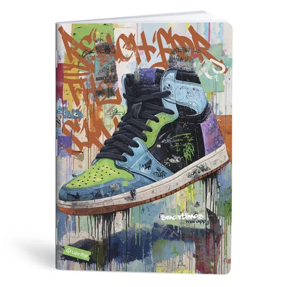 Füzet vonalas LIPAMILL A/4 40 lapos Sneaker