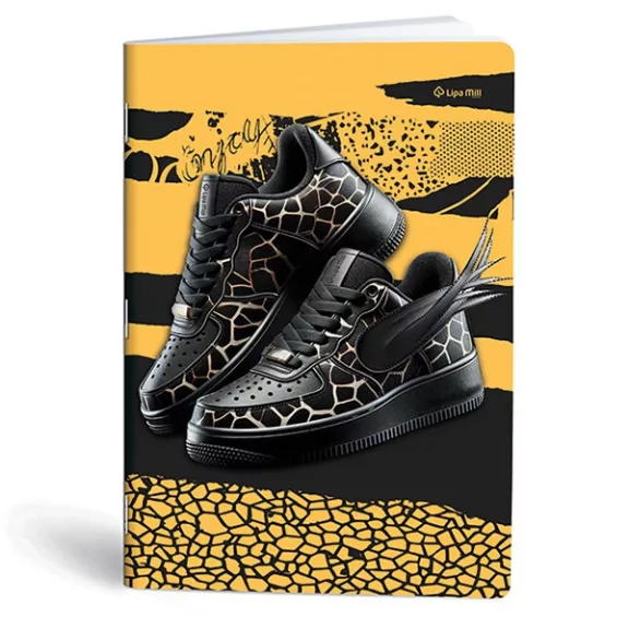 Füzet kockás LIPAMILL A/4 40 lapos Sneaker Füzet kockás LIPAMILL A/4 40 lapos Sneaker