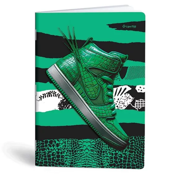 Füzet kockás LIPAMILL A/4 40 lapos Sneaker Füzet kockás LIPAMILL A/4 40 lapos Sneaker