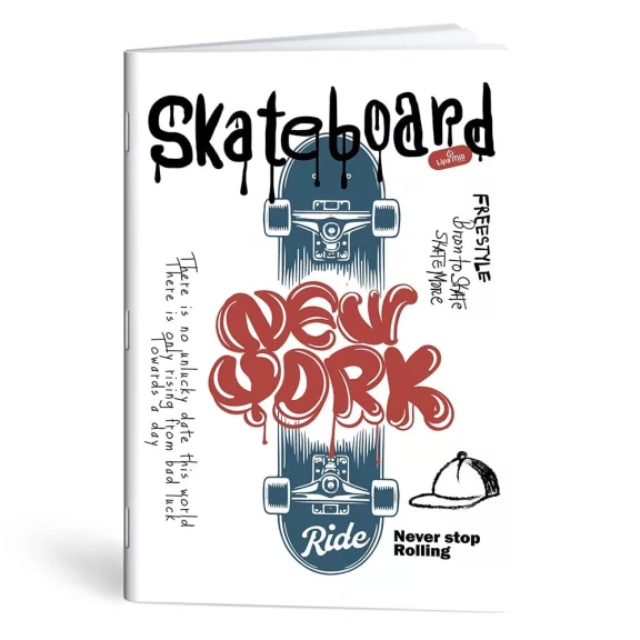 Füzet kockás LIPAMILL A/4 40 lapos One colour