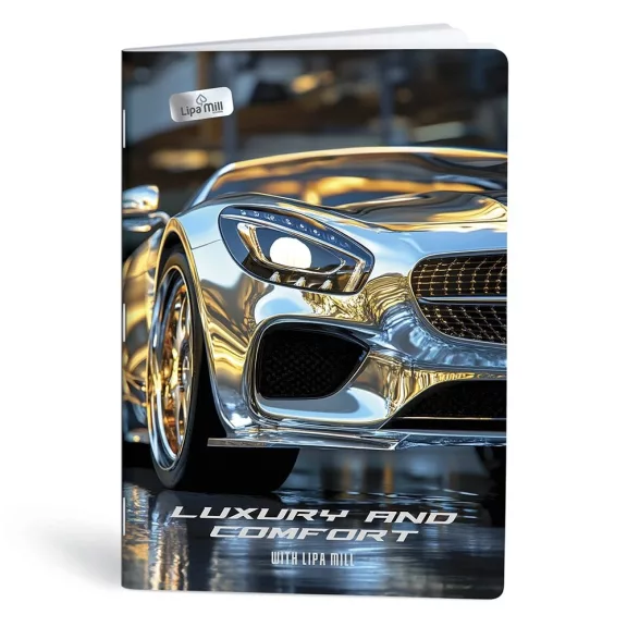 Füzet kockás LIPAMILL A/4 40 lapos One colour