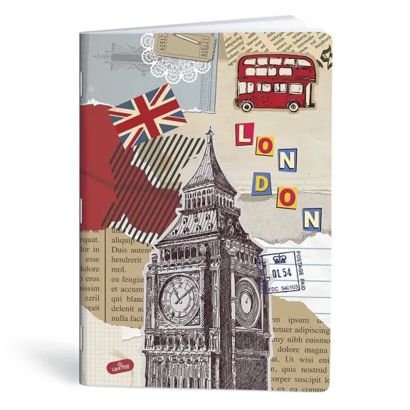 Füzet kockás LIPAMILL A/4 40 lapos One colour