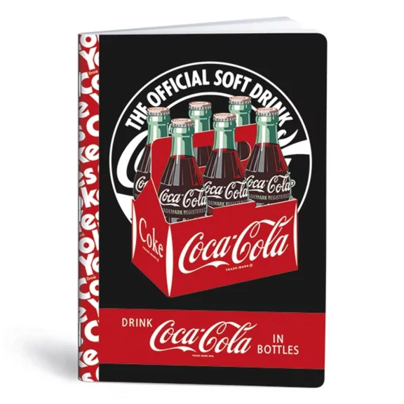 Füzet vonalas LIPAMILL A/4 40 lapos Coca-Cola