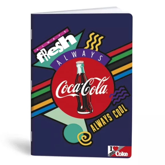 Füzet kockás LIPAMILL A/4 40 lapos Coca-Cola