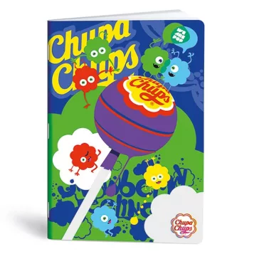 Füzet kockás LIPAMILL A/4 40 lapos Chupa Chups